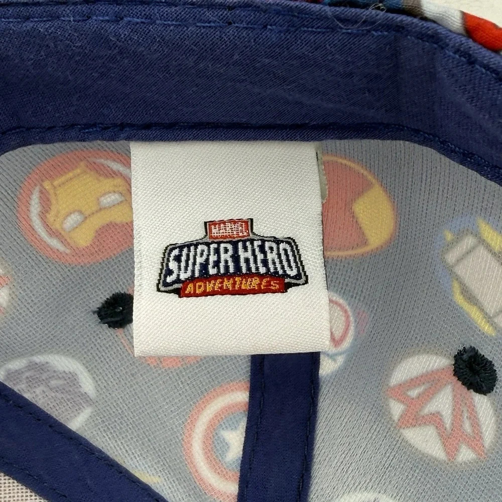 Marvel Super Hero Adventure Baseball Cap Hat Kid Boy OSFM Embroidered Strap Back